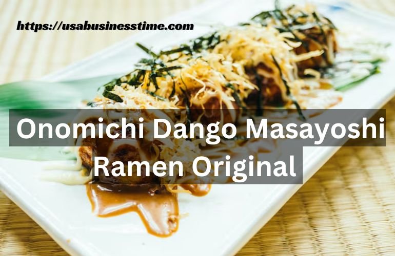 Onomichi Dango Masayoshi Ramen Original