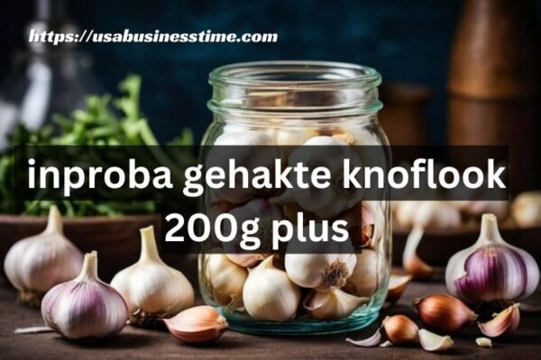 Inproba Gehakte Knoflook 200g Plus