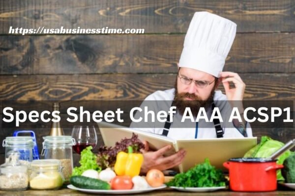 Specs Sheet Chef AAA ACSP1